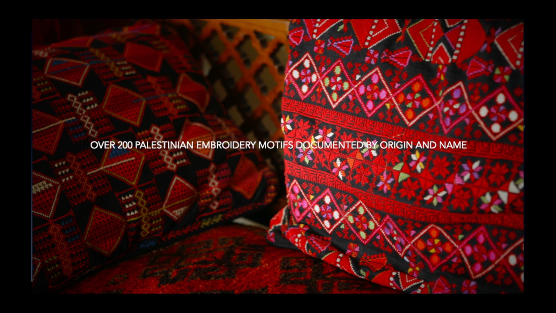 Palestinian Embroidery Motifs