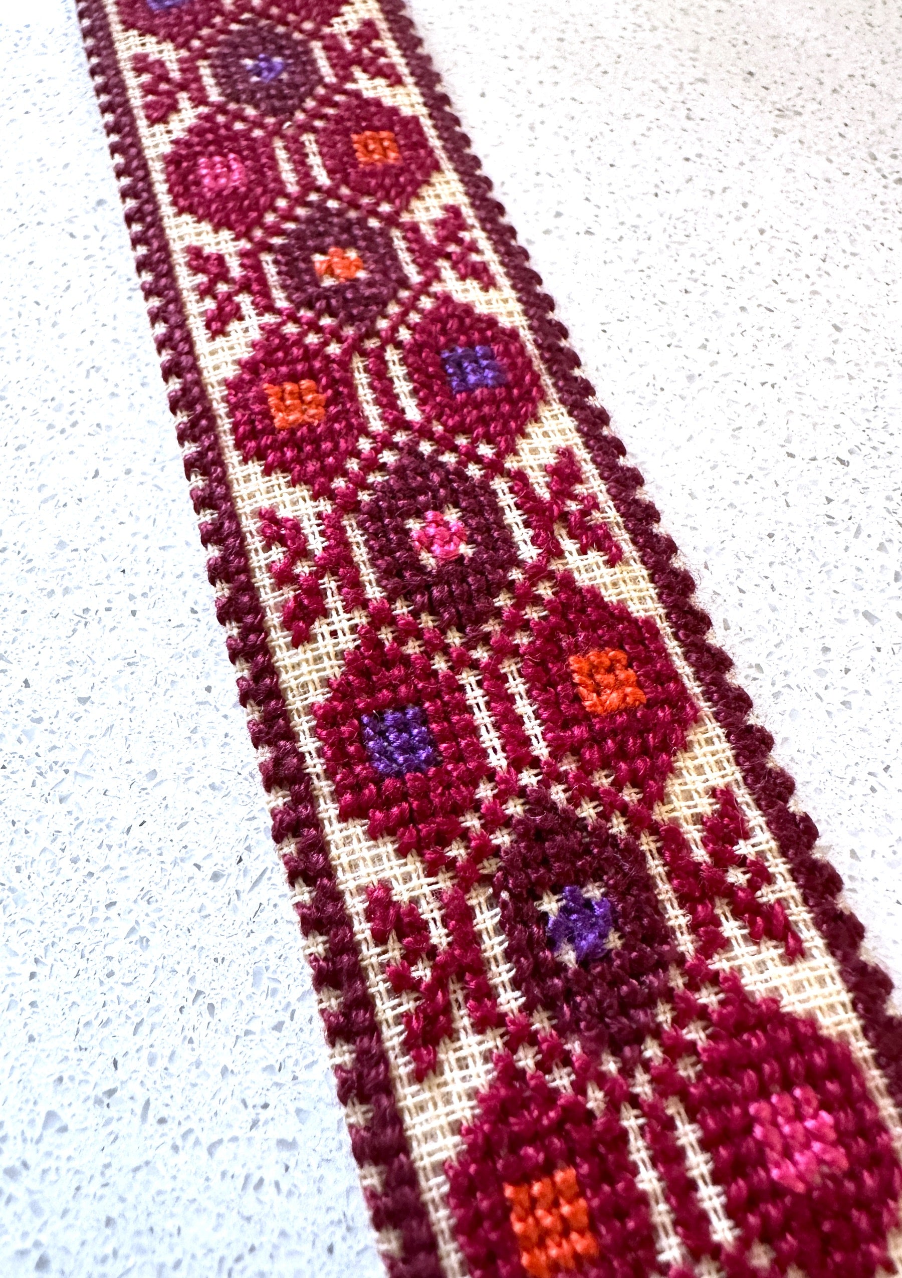 Palestinian Hand Embroidered Bookmark - Farraneh